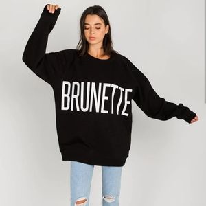 Brunette The Label "Brunette" Big Sister Crewneck
